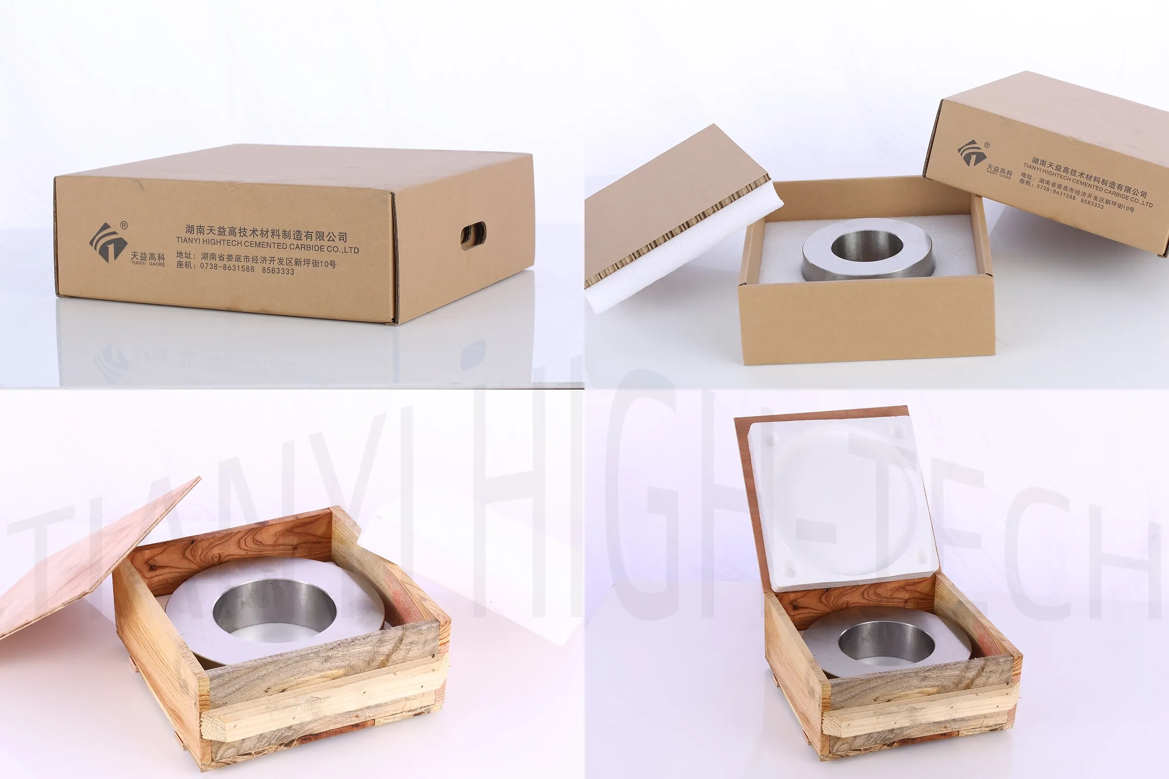 ارتفاع مقاومة التآكل كربيد التنجستن الموضوع الأسطوانة B154 للمعادن الصلب المتداول